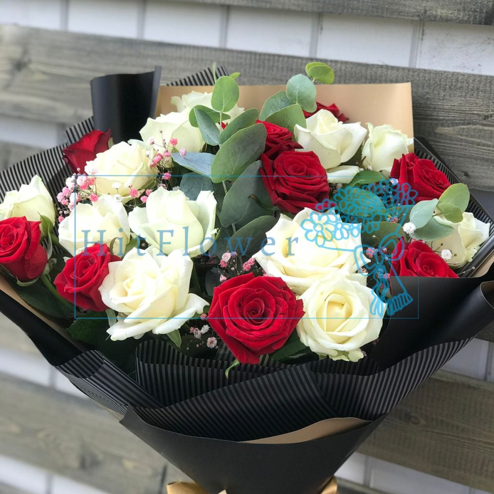 Букет цветов Чудо Букет цветов из: Розы