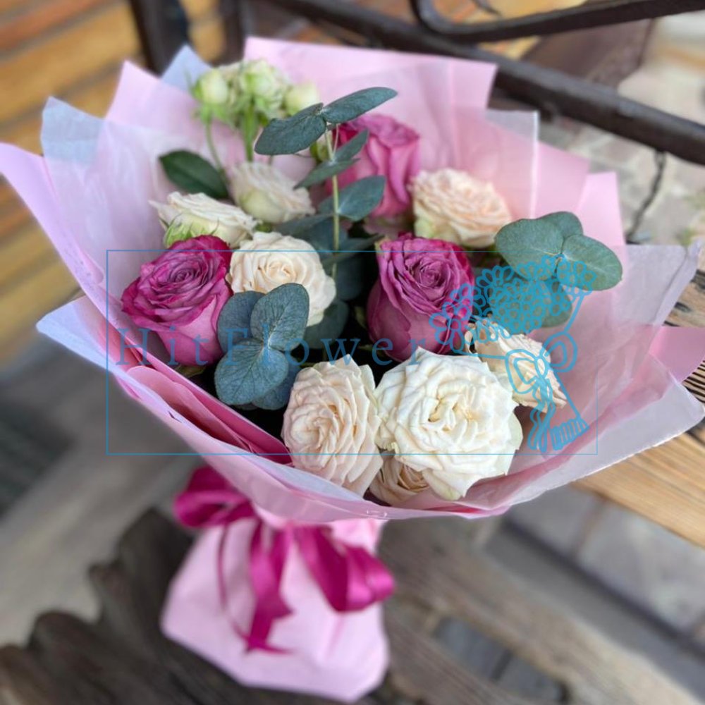 Букет Нежный аккорд Букет роз Нежный аккорд